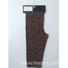 江苏兰朵针织服装有限公司-010891款棕色底+黑色大豹纹